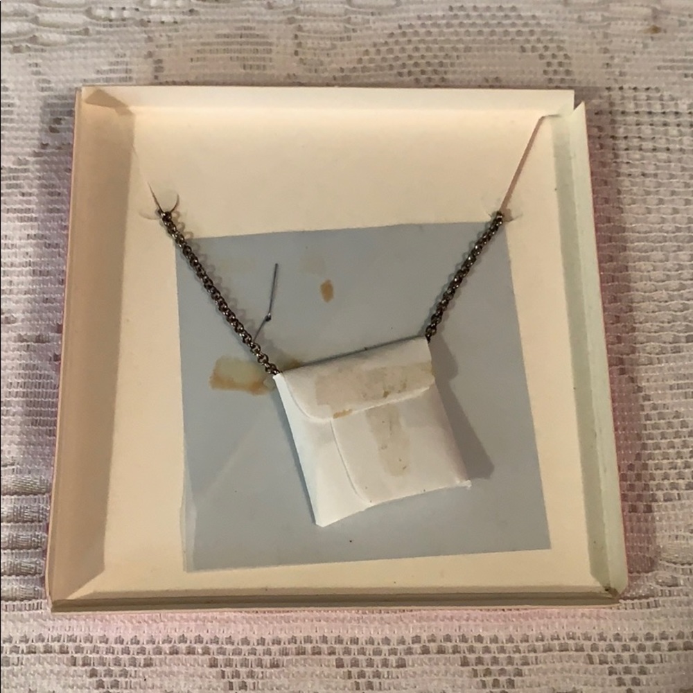 Liz Claiborne Silver Tone Picture This Insert Photo Initial K Pendant Necklace - Picture 3 of 7